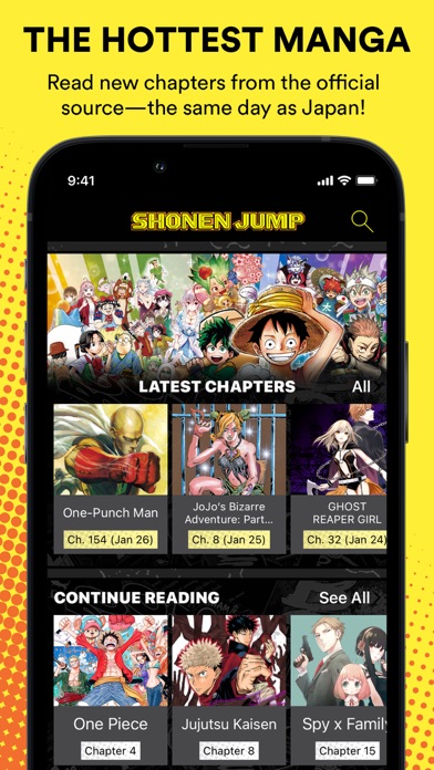 Shonen Jump Manga & Comics screenshot