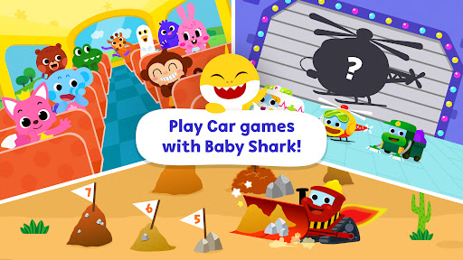 Baby Shark Car Town: Kid Games screenshot