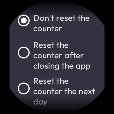 Counter for Wear OS screenshot