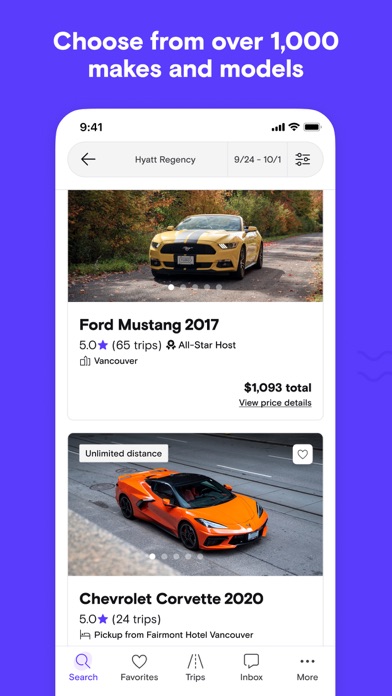 Turo — Car rental marketplace screenshot
