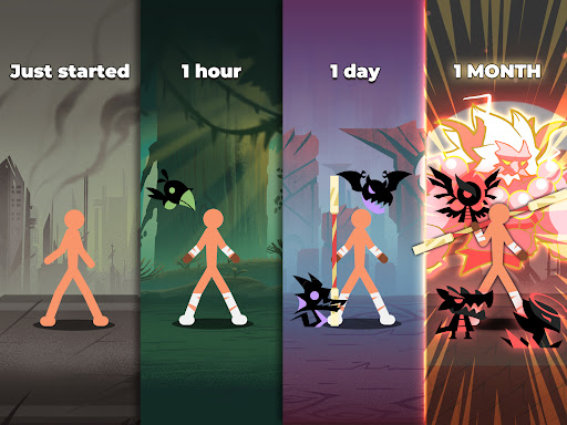 Stickman vs Monster: Idle RPG screenshot