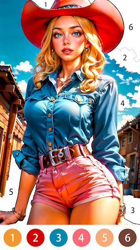 Adult Sexy Coloring Games screenshot