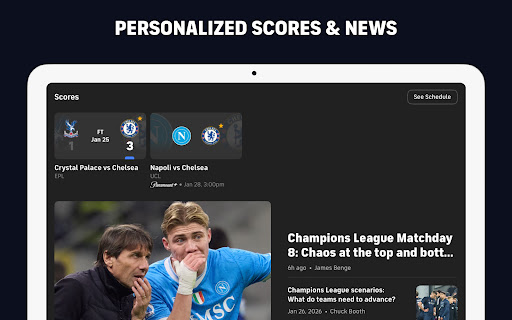 CBS Sports App: Scores & News screenshot
