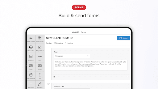 Vagaro Pro screenshot
