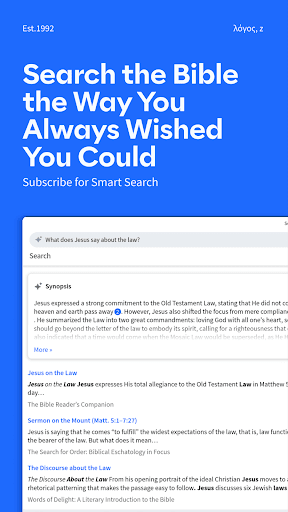 Logos: Deep Bible Study screenshot