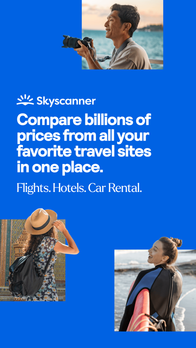 Skyscanner Flights Hotels Cars screenshot