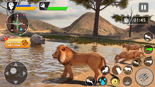 Lion Games Animal Simulator 3D screenshot