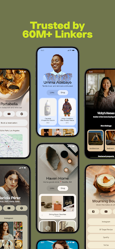 Linktree: Link in bio creator screenshot