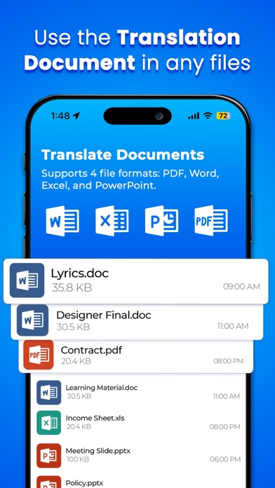 XTranslate - Photo, Voice, PDF screenshot