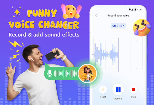 Voice Changer AI, Sound Effect screenshot