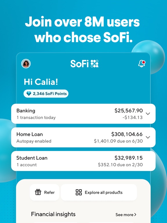 SoFi - Banking & Investing screenshot