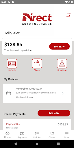 Direct Auto Insurance screenshot