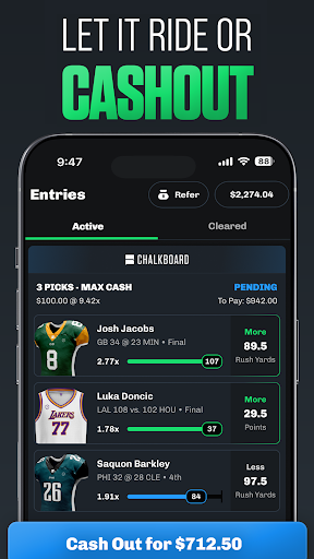 Chalkboard Fantasy Sports screenshot