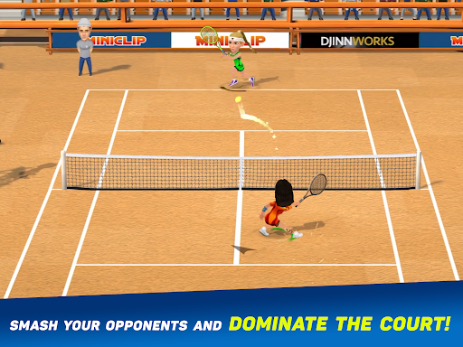 Mini Tennis: Perfect Smash screenshot