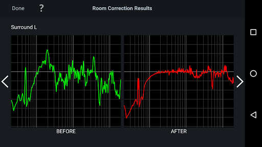 Audyssey MultEQ Editor app screenshot