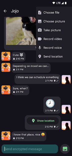 Conversations (Jabber / XMPP) screenshot
