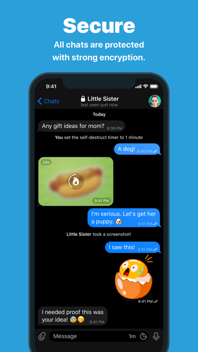 Telegram screenshot