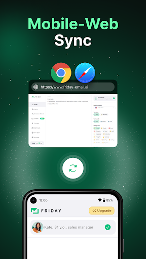 Friday: AI E-mail Assistant screenshot