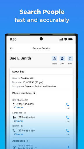 Whitepages - Find People screenshot