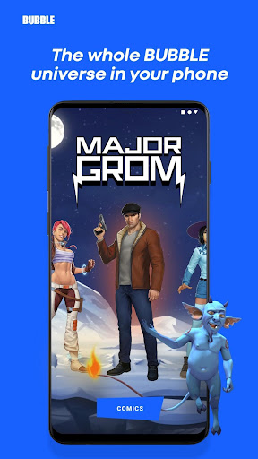 BUBBLE Comics. Russian heroes. screenshot