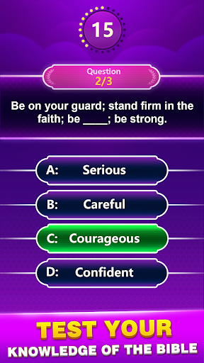 Bible Trivia - Word Quiz Game screenshot
