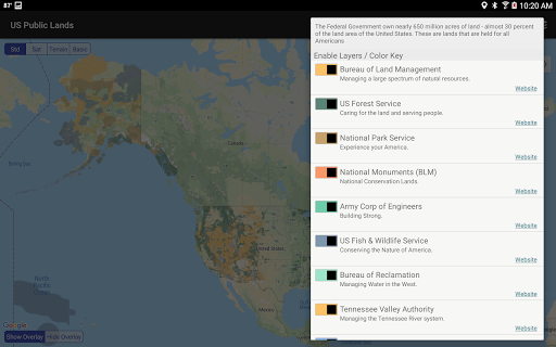 US Public Lands screenshot