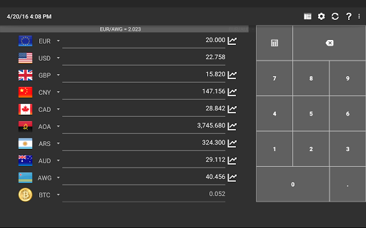 Currency Converter Plus screenshot