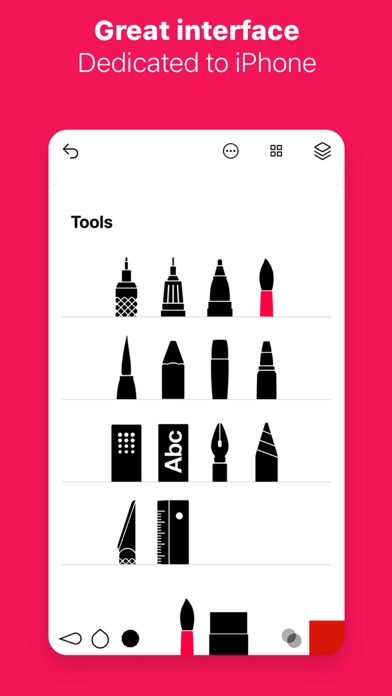 Tayasui Sketches screenshot
