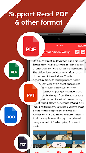 PDF Reader: Read all PDF files screenshot