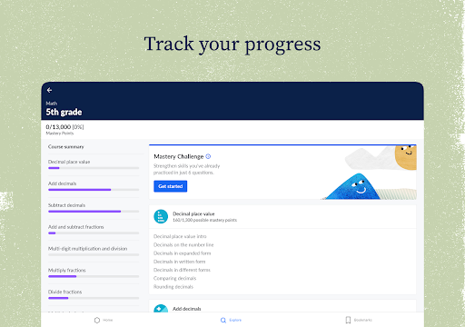 Khan Academy screenshot