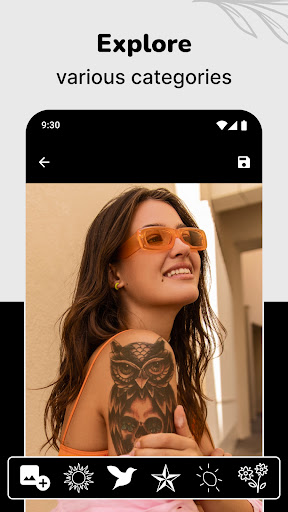 Tattoo Simulator Tattoo Maker screenshot