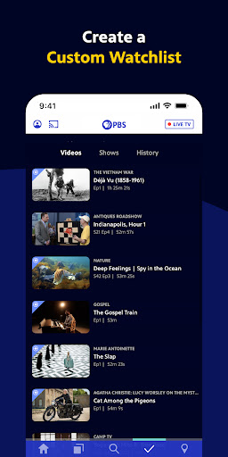 PBS: Watch Live TV Shows screenshot