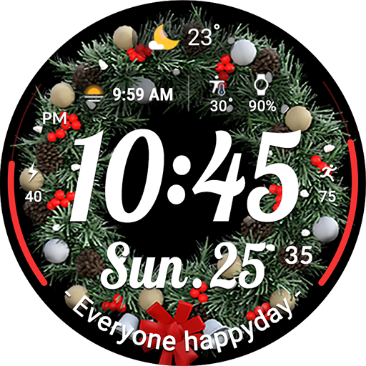 ACRO Happy Christmas Watchface