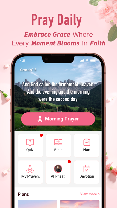 Pray Daily - KJV Bible & Verse screenshot
