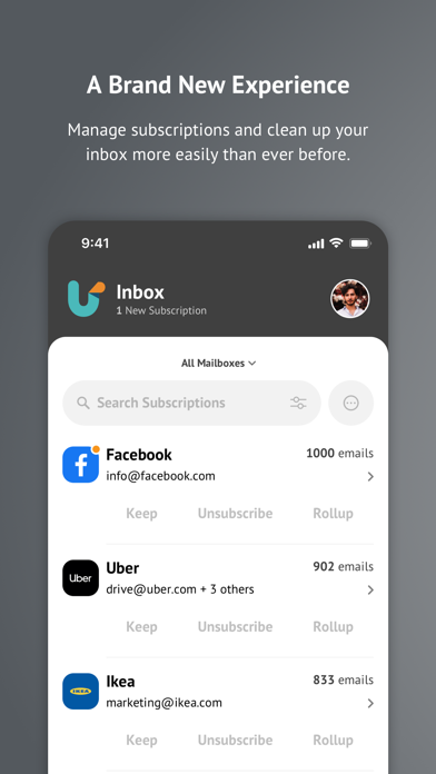 Unroll.Me - Email Cleanup screenshot