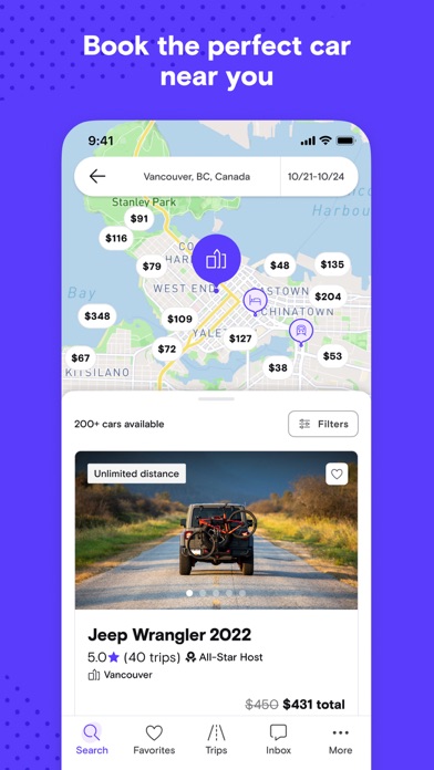Turo — Car rental marketplace screenshot