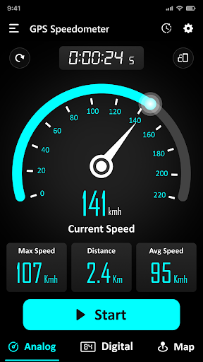 GPS Speedometer - Odometer App screenshot