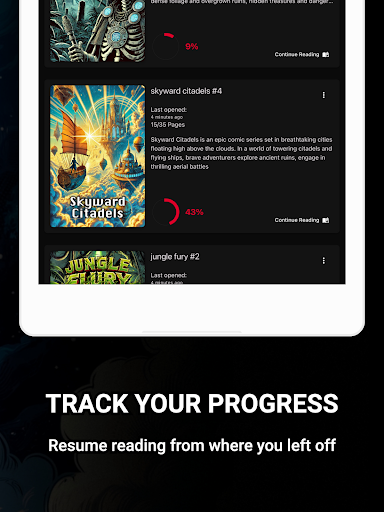 ComiQuest - Comic Reader screenshot