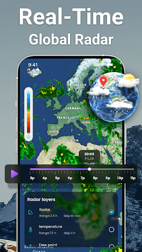 Weather: Live radar & widgets screenshot