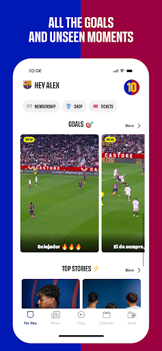 FC Barcelona Official App screenshot