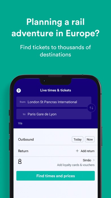 Trainline: Train travel Europe