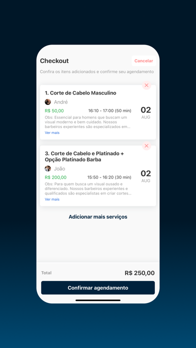 AppBarber: Cliente screenshot