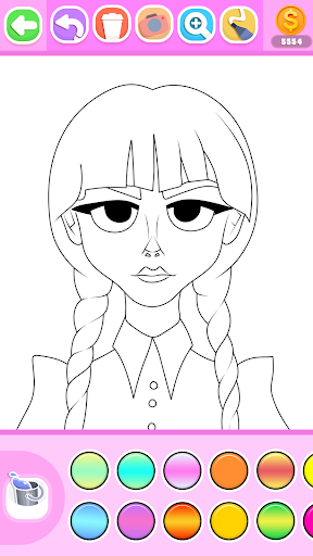 Princess Coloring Book Glitter screenshot