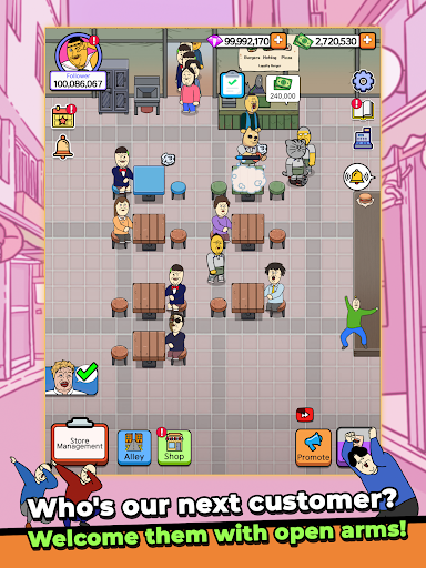 Alley Restaurant Tycoon screenshot