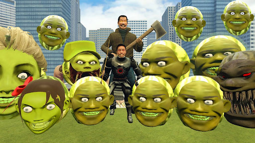 Nextbots In Backrooms: Shooter screenshot