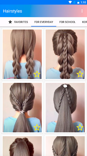 Easy hairstyles step by step screenshot