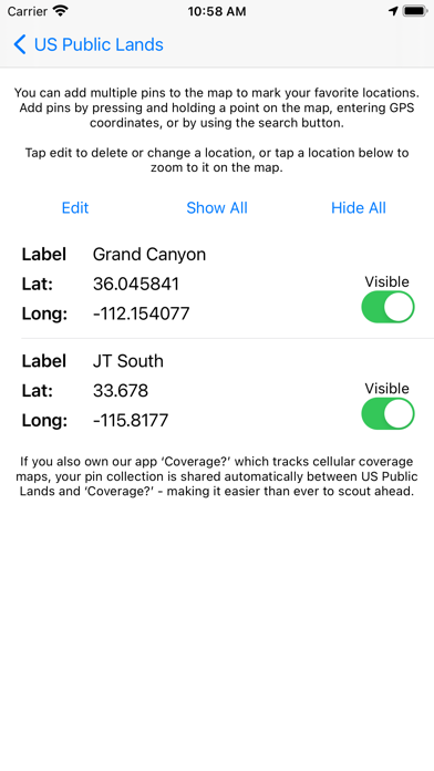 US Public Lands screenshot