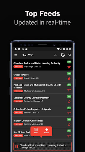Police Scanner 5.0 screenshot
