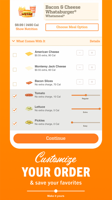 Whataburger screenshot