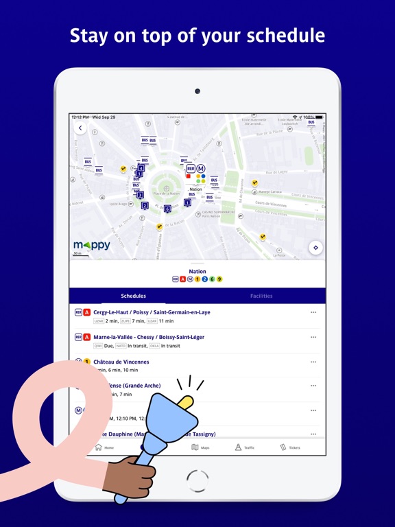 Bonjour RATP screenshot